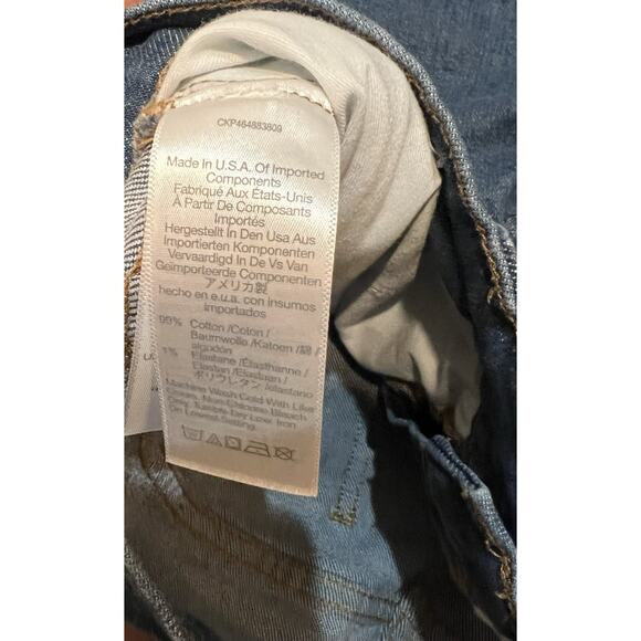 Madewell The Perfect Vintage Wide-Leg Jeans Dark Wash Women’s Size 32 - Picture 8 of 8